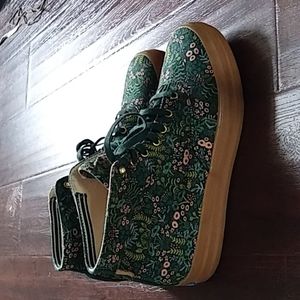 Rifle Paper Co High Top Keds